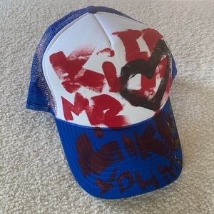 Signed D’Zart Art Trucker Baseball Hat Brand New Collectors Item Rare